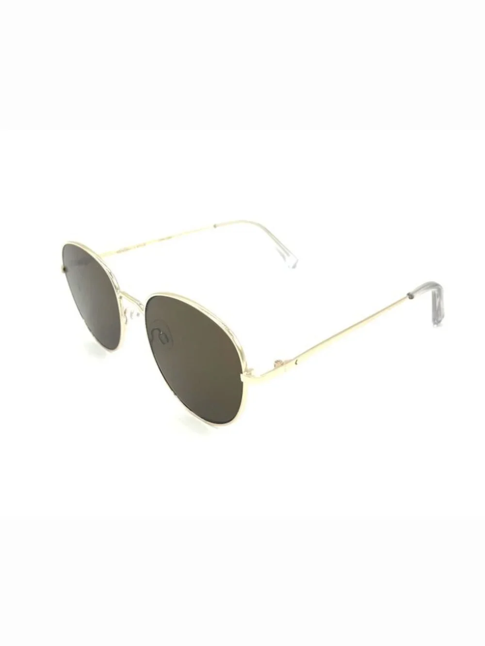 KENDALL + KYLIE Women's KKS4072 COLLINS 719 Gold Round / Gray Lens Sunglasses